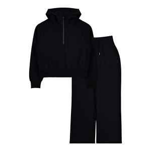 Felpa con cappuccio e pantaloni larghi da donna Soft Touch #23 - Product Image 2