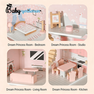 <span class=keywords><strong>Casa</strong></span> <span class=keywords><strong>de</strong></span> <span class=keywords><strong>Muñecas</strong></span> <span class=keywords><strong>de</strong></span> Madera Rosa <span class=keywords><strong>de</strong></span> 2 Pisos, Nueva, 2026, con Juego Completo <span class=keywords><strong>de</strong></span> Muebles, Temática <span class=keywords><strong>de</strong></span> Princesa, <span class=keywords><strong>Casa</strong></span> <span class=keywords><strong>de</strong></span> Juego para Niños Z06592A - Product Image 3