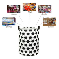 Panier à linge rond pliable en coton et lin 35x45cm, idéal pour le rangement des vêtements sales, des poupées, pour la chambre, la salle de bain et les chambres d'enfants - Vente en gros usine