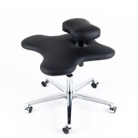Chaise de bureau à domicile à jambes croisées chaise d'âme réglable