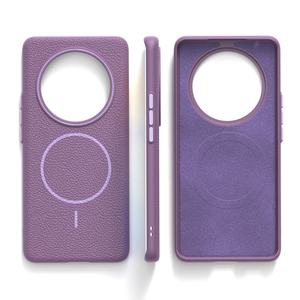 Litchi Cuir Texture Microfibre TPU <span class=keywords><strong>Coque</strong></span> de Téléphone Couverture Arrière pour <span class=keywords><strong>Honor</strong></span> X9b X9c X8b X8c X7c X7b 5G X6a X6b Plus Magic6 Lite 90 Pro - Product Image 4