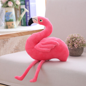 Peluche de Flamingo Súper Suave y Adorable de Dibujos Animados, con Relleno de Algodón PP, 25cm, Juguete Antiestrés, Premio para Máquina de Garras - Product Image 1