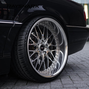 Rines RS Custom de <span class=keywords><strong>2</strong></span>/3 Piezas Forjados Rezax <span class=keywords><strong>2</strong></span> de 18 y 19 Pulgadas con Diseño VIP de Plato Profundo para Infiniti Q50, Nissan Cedric, Lexus LS430 - Product Image 3