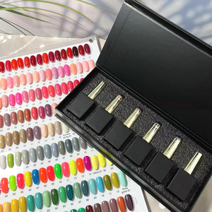 <span class=keywords><strong>Set</strong></span> di Smalti per Unghie in Stile Francese Tradizionale del Produttore OEM, 6 Flaconi, Gel UV e <span class=keywords><strong>Base</strong></span> Acqua per Saloni e Uso Domestico con Lampada LED - Product Image 2