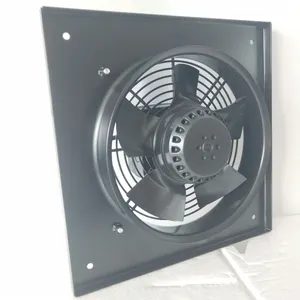 250mm external rotor motor axial fans with panel grill