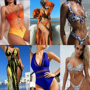 Conjunto de <span class=keywords><strong>Bikini</strong></span> Sexy de 2 Piezas a Precio de Mayoreo, Traje de Baño Transparente Combinado para Mujer 2025 - Product Image 4