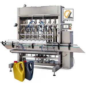 MTW piston automatic bottle lubricant oil engine oil filling machine