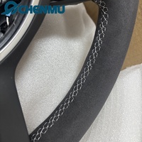 Volant en Faux Suède Complet pour BMW M M3 M5 M6 F20 F21 F06 F07 F10 F11 F12 F13 F30 F32 F80 F91 E90 E91 E92 X1 X2 X3 X4 X5 X6