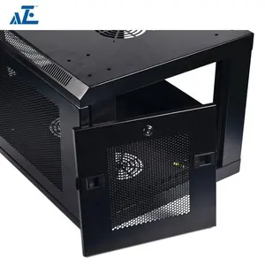 Server Rack Cabinet 19 Inch Wall Mount Network Cabinet 4U 6U 8U 9U 10U 12U 13U 15U 15 U 18U Assembly Mini Server Enclosure Telecom DDF Data Rack