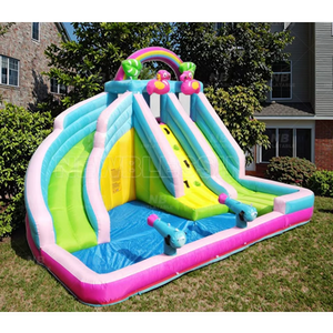 High Quality Commercial Kids Water <b>Slide</b> Jumping House Bouncer Castles Inflatable Castle NB- 93033 Backyard Home Used Kids Toys - Product Image 4