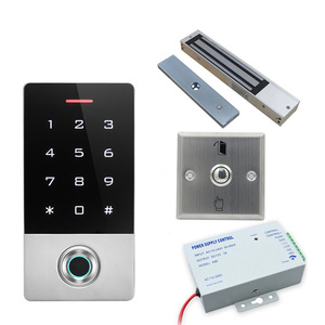 Система Биометрического Контроля Доступа по отпечатку пальца TF1 с картой RFID 125 кГц, сенсорная клавиатура, водонепроницаемый комплект управления доступом к двери - Product Image 3