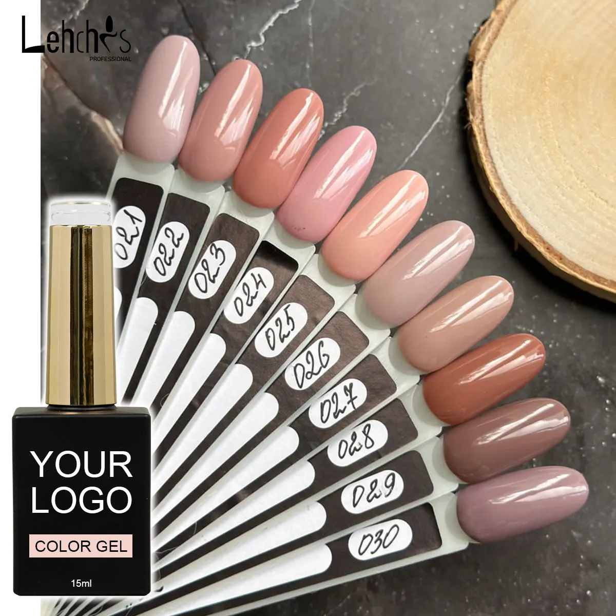 Lehchis Fábrica Private Label Venda Quente Cor Orgânica Nail Gel Polonês Atacado UV Gel Polonês