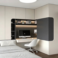 Lit en tatami sur mesure, design épuré, sûr et bien rangé