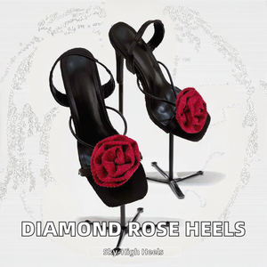 Zapatos de Tacón Alto con Plataforma y Diamantes para Mujer, Moda de Verano, Colección Primavera/Verano - Product Image 2