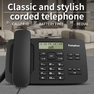 <span class=keywords><strong>Téléphone</strong></span> filaire pour la maison et le bureau avec réglage du volume des appels <span class=keywords><strong>mains</strong></span> <span class=keywords><strong>libres</strong></span> et <span class=keywords><strong>fonction</strong></span> d'identification de l'appelant <span class=keywords><strong>Téléphone</strong></span> <span class=keywords><strong>fixe</strong></span> pour la maison et le bureau - Product Image 4