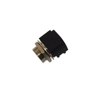 Conector de PCB en ángulo de montaje en panel mini XLR de 4 pines 90 grados en ángulo recto