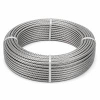 Câble en acier inoxydable 1*19 pour la construction architecturale, câble de soutien structurel pour les projets de conception de bâtiments modernes