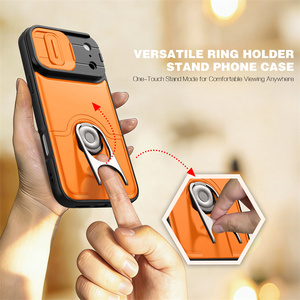 Nouvelle coque de téléphone pour <span class=keywords><strong>Apple</strong></span> iPhone 18 Pro Max/17 Air/16, design coloré et vibrant, avec anneau de maintien, protection de l'écran, antichoc - Product Image 2