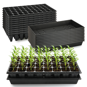 RooTrimmer Confezione da 10 Vassoi 1020 e Vassoi Profondi a 50 Celle per Semina, per Germinazione Semi e Propagazione Piante (10 Set) - Product Image 4
