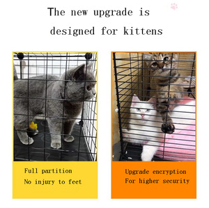 New Design Cages Cat Cage Villa Trap <b>Large</b> Cats Enclosure <b>Kennel</b> <b>Dog</b> Playpen Indoor Crate Animal Pet Cages Carriers - Product Image 3
