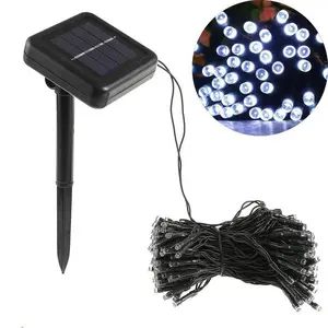 Outdoor 8 Modes Solar Powered String Light Garden Christmas Party Fairy String Lamp