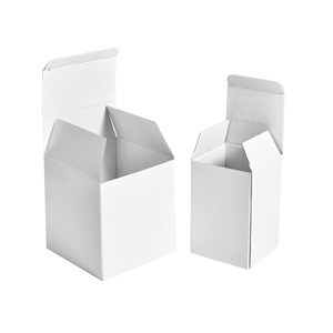 KM White <strong>Paper</strong> Carton <strong>Box</strong> Kraft Card <strong>Blank</strong> Kraft Cardboard <strong>Box</strong> for Packing - Product Image 2