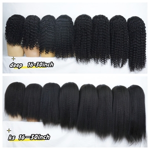 Cabeza de Maniquí de Cabello Humano Real para Decoloración, Tintura, Permanente, <span class=keywords><strong>Peluquería</strong></span>, Trenzado y Práctica de Peinado - Product Image 4