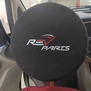 <span class=keywords><strong>Couvre</strong></span> <span class=keywords><strong>volant</strong></span> élastique avec logo personnalisé - Product Image 1