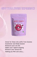 Bonbons aphrodisiaques vaginaux Yoni Sugar pour femmes - 100% naturels 100g