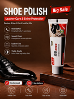 Crema para Limpiar Zapatos Black Bull en Tubo de Gran Capacidad con Función de Fácil Limpieza y Uso Duradero para el Mantenimiento Diario del Calzado en el Hogar