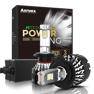Asruex 2023 האחרון HMAX1 CANBUS 180W 13600LM בהיר כלי רכב רכב אור אביזרי 6000K 6500K 7000K h7 led פנס הנורה