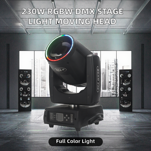 Projecteur de scène <span class=keywords><strong>professionnel</strong></span> 7R 250W Mini DMX RGBW à faisceau mobile pour discothèque, activé par le son, pour parcs à thème, Cabezas, LED blanche, PVC - Product Image 3