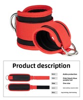 Fitness Sports Sangles Réglable D-Ring Soutien Poignets Cheville Gym Entraînements Poulie Avec Boucle Garde Jambe Force Sécurité