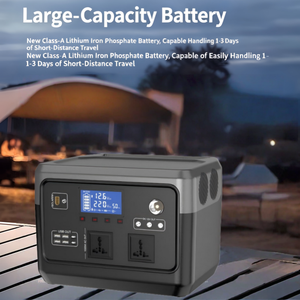 Estación de Energía Portátil Premium, Generador <span class=keywords><strong>Solar</strong></span> de Carga Rápida, Batería Móvil Silenciosa para Acampar al Aire Libre, Autocaravanas, Uso Doméstico de Emergencia - Product Image 5