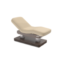 Table de Massage Électrique Ajustable DHF en Bois, Chaise Faciale pour Traitements de Spa et Salon, pour Salon ou Chambre à Coucher