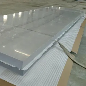 Tùy chỉnh cắt laser ép đùn rõ ràng nhựa tấm Acrylic long lanh cắt theo kích thước bảng hiệu Acrylic cho bồn tắm