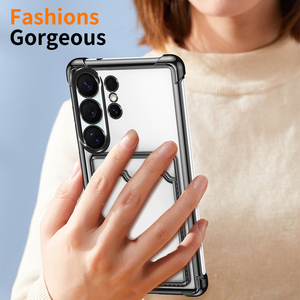 <span class=keywords><strong>Funda</strong></span> Protectora para Teléfono con Ranuras para Tarjetas, Transparente y Resistente a Impactos, para Samsung <span class=keywords><strong>Galaxy</strong></span> S26 S25 S24 S23 S22 S21 FE <span class=keywords><strong>Note</strong></span> <span class=keywords><strong>20</strong></span> <span class=keywords><strong>Ultra</strong></span> - Product Image 4