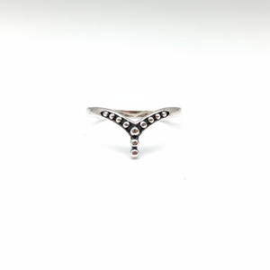 Bague de déclaration en argent tendance pour filles Bague de bande pour filles faite à la main Bijoux Bague de déclaration simple Bague en argent 925 de meilleure qualité Cadeau pour - Product Image 1