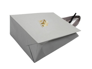Bolsas papel personalizadas para bisuteria luxury <span class=keywords><strong>za</strong></span> <span class=keywords><strong>ra</strong></span> sacchetto di gioielli sacchetto di imballaggio di carta stampato con manico a nastro - Product Image 2