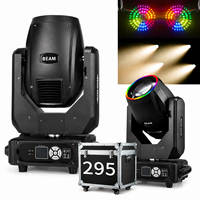 Projecteur LED mobile Beam 295W 450W RGBW pour éclairage de scène DJ avec double prisme et design nid d'abeille