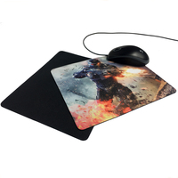 Tapis de souris de jeu personnalisé imprimé en RVB par sublimation, tapis de bureau antidérapant en néoprène écologique pour les joueurs et le bureau