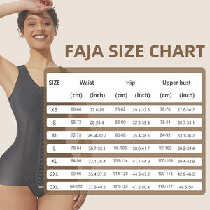 Faja de compresión colombiana de una pieza Para Mujer, ropa moldeadora de escenario 1, Para liposucción Colombianas, postcirugía con sujetador - Product Image 3