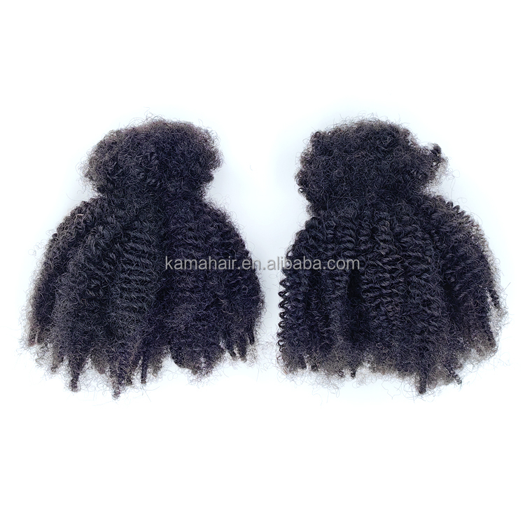 Popular Braiding Hair 100% Human Hair 4B 4C Afro Kinky Bulk Human Hair for Locs and Twist Detail Section 6