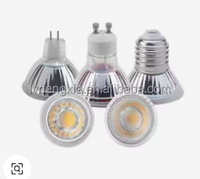 Vente en gros de lampes LED industrielles légères Gu10 5W/7W dimmables 480lm 38° d'angle de faisceau 3000K-6500K Spot en verre