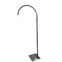 Support de lustre en aluminium réglable, robuste, personnalisé, écologique, pour fond de scène incurvé, mariage, fête