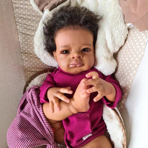 Real Body 50Cm Fashion Girl Cute 50Cm Reborn Soft Cotton Baby Dolls para niños - Product Image 1