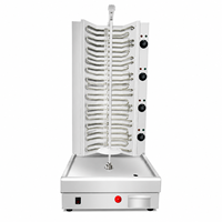 Machine à shawarma électrique, rôtissoire verticale pour kebab, gyros, grill commercial pour snacks, 9000W pour restaurant et cuisine