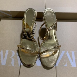 Sandali Estivi <span class=keywords><strong>Sexy</strong></span> con Tacco Alto e Tripla Cinghia, Punta Rotonda e Fibbia Piatta in Metallo per Donne, Collezione 2025 - Product Image 6