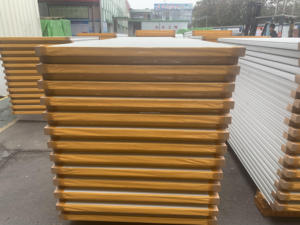 Nhà Máy Cạnh Tranh Giá Kim Loại Vật Liệu Xây Dựng Trọng Lượng Nhẹ Cách Nhiệt <span class=keywords><strong>Sip</strong></span> <span class=keywords><strong>Eps</strong></span> Bánh Sandwich Bảng Điều Chỉnh Cho Bệnh Viện Tường Mái - Product Image 6