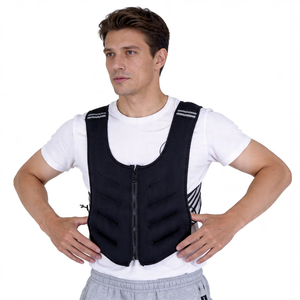 Chaleco con Peso Ajustable, Chaleco de Entrenamiento con Placas de Peso Extraíbles para Entrenamiento Físico - Product Image 2
